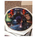 Star Wars Heroes and Villains Plate Collection by Hamilton
