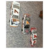 Set of 3 Alan Kulwicki Lion Racing Diecast Cars