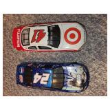 Set of 2 NASCAR Diecast Model Cars Featuring Star Wars and Target Liveries
