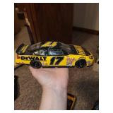 Set of 2 DeWalt #17 NASCAR Diecast Model Cars