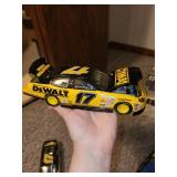 Set of 2 DeWalt #17 NASCAR Diecast Model Cars