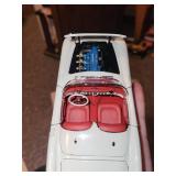 Collection of 3 Die-Cast Model Cars: 1968 Dodge Charger, Chevrolet, and Ford