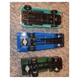 Set of 4 Vintage Die-Cast Utility Trucks
