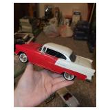 Set of 4 Die-Cast Model Cars: Vintage Americana Design