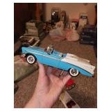 Set of 4 Die-Cast Model Cars: Vintage Americana Design