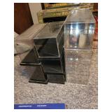 Collection of 11 Acrylic Clear Display Cases in Various Sizes