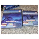 Set of 2 Vintage Die-Cast Model Airplanes: North American F-86 Sabre & Douglas SBD Dauntless