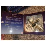 Set of 3 1:72 Scale Die-Cast Model Airplanes: P-39Q, SB2C Helldiver, World Avenger Series
