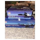 Set of 2 Model Aircraft Kits: B5N2 Type 97 Attack Bomber 