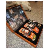 Collectible Tony Stewart #20 NASCAR Die-Cast Car Set with Home Depot Livery