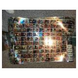 Sheets of 200+ Vintage Uncut Nascar Trading Cards