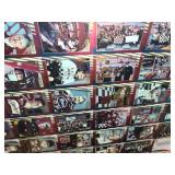 Sheets of 200+ Vintage Uncut Nascar Trading Cards