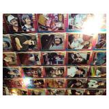 Sheets of 200+ Vintage Uncut Nascar Trading Cards