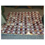 Sheets of 200+ Vintage Uncut Nascar Trading Cards