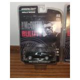 Set of 7 Die-Cast Model Cars Featuring Classic Muscle Cars