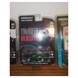 Set of 7 Die-Cast Model Cars Featuring Classic Muscle Cars