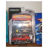 Set of 7 Die-Cast Model Cars Featuring Classic Muscle Cars