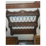 Collection of 5 Wooden Wall Shelves Including Vintage and Modern Designs