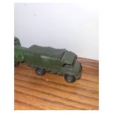 Collection of 3 Vintage Dinky Toys Military Vehicles with Original Boxes