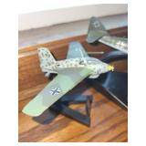 Set of 6 Diecast WWII Military Model Airplanes