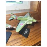 Set of 6 Diecast WWII Military Model Airplanes