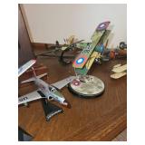 Collection of Vintage Model Airplanes - Set of 10