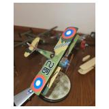 Collection of Vintage Model Airplanes - Set of 10