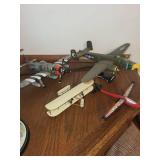 Collection of Vintage Model Airplanes - Set of 10