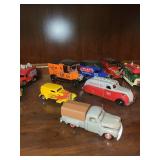 Collection of 20 Vintage Model Cars and Trucks