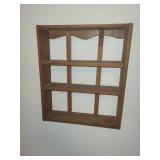 Collection of 4 Decorative Wooden Wall Shelves