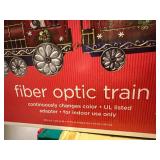Fiber Optic Train with Color-Changing Lights