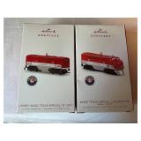 Hallmark Keepsake 2018 Lionel Texas Special Train Ornaments