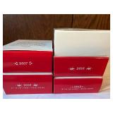 Set of 5 Hallmark Keepsake Lionel Train Christmas Ornaments