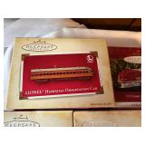Collection of 5 Hallmark Lionel Train Keepsake Ornaments
