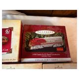 Collection of 5 Hallmark Lionel Train Keepsake Ornaments