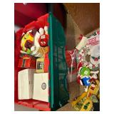 Collection of Christmas Themed Decorations and Collectibles
