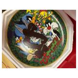 Collection of Christmas Themed Decorations and Collectibles