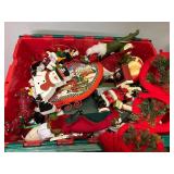 Large Collection of Christmas Decorations and Ornaments