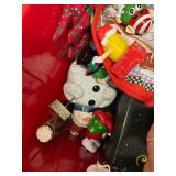 Large Collection of Christmas Decorations and Ornaments