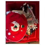 Assorted Christmas Ornaments and Decorations Collection