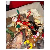Assorted Christmas Ornaments and Decorations Collection