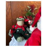 Holiday Christmas Decor Collection Featuring Santa, Reindeer, and More