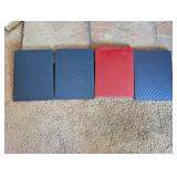 Set of 4 Vintage Christmas Books with Illustrations