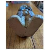 Hand-Carved Wooden Wizard Statue