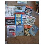 Collection of Aviation Books Including WWII and Korean War Histories
