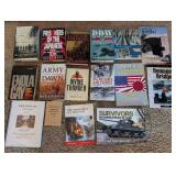 Collection of 16 Books on Military History and Warfare