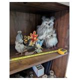 Collection of Decorative Bird Figurines