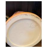 Set of 2 Vintage Western Germany Beer Steins with Pewter Lids