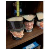 Set of 4 Royal Doulton Character Jugs - Including 