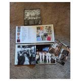 Collection of Vintage Vinyl Records with Iconic Albums